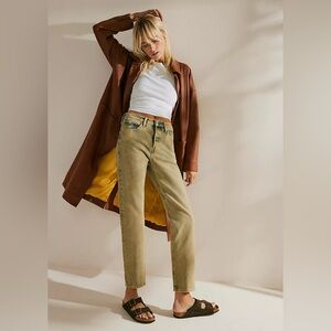 Levi's 501 Original Cloudy Khaki Straight Leg Jeans